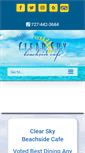 Mobile Screenshot of clearskycafe.com